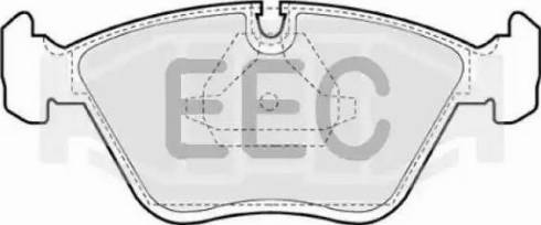 EEC BRP0596 - Тормозные колодки, дисковые, комплект autosila-amz.com