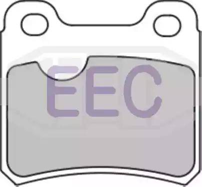 EEC BRP0597 - Тормозные колодки, дисковые, комплект autosila-amz.com