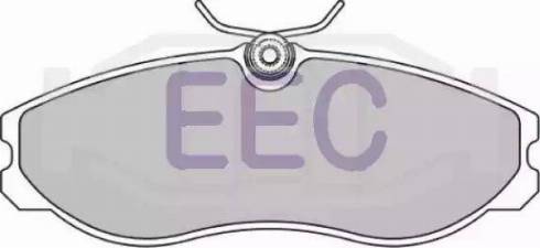 EEC BRP0806 - Тормозные колодки, дисковые, комплект autosila-amz.com