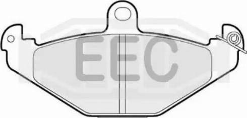 EEC BRP0749 - Тормозные колодки, дисковые, комплект autosila-amz.com