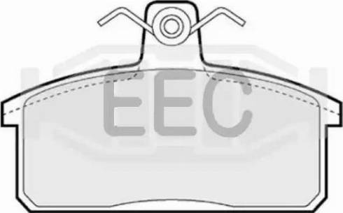 EEC BRP0736 - Тормозные колодки, дисковые, комплект autosila-amz.com