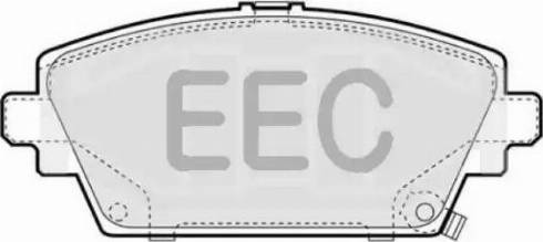 EEC BRP1043 - Тормозные колодки, дисковые, комплект autosila-amz.com