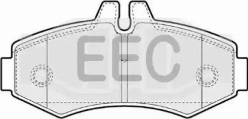 EEC BRP1074 - Тормозные колодки, дисковые, комплект autosila-amz.com