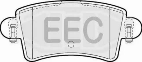 EEC BRP1197 - Тормозные колодки, дисковые, комплект autosila-amz.com