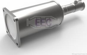 EEC DPF064S - Сажевый / частичный фильтр, система выхлопа ОГ autosila-amz.com