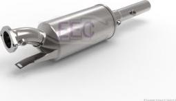 EEC DPF072S - Сажевый / частичный фильтр, система выхлопа ОГ autosila-amz.com