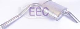 EEC EFE344 - Глушитель выхлопных газов, конечный autosila-amz.com