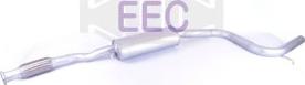 EEC EFE377 - Средний глушитель выхлопных газов autosila-amz.com