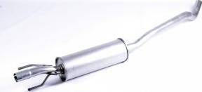 EEC EGM116 - Средний глушитель выхлопных газов autosila-amz.com