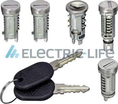 Electric Life ZR85201 - Цилиндр замка autosila-amz.com