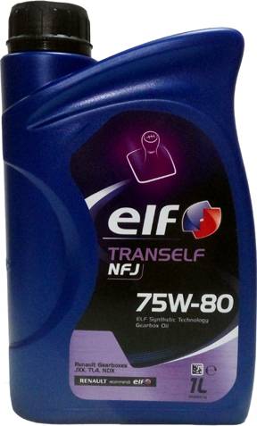 ELF 194757 - Зам. на 223519 Масло трансмиссионное синтетическое ELF TRANSELF NFJ 75W-80 1л (194757) 213875 autosila-amz.com
