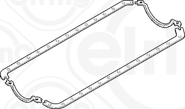 Elring 583.620 - Комплект прокладок, масляный поддон autosila-amz.com