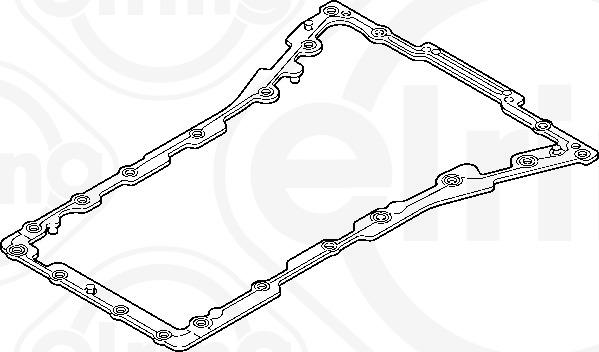 Elring 582.810 - Прокладка, масляная ванна autosila-amz.com