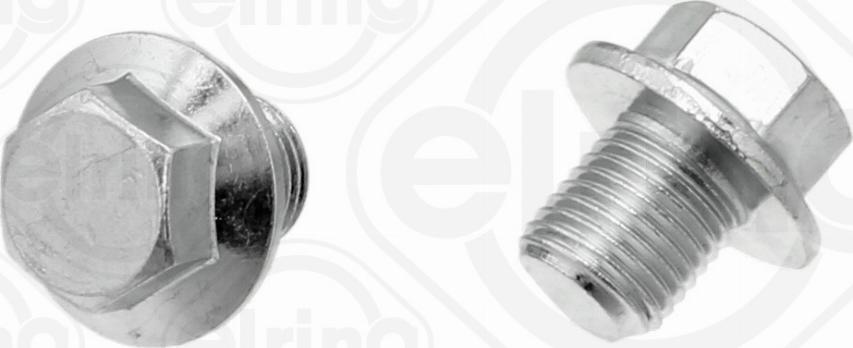 Elring 587.290 - Пробка сливная масляного поддона двигателя autosila-amz.com