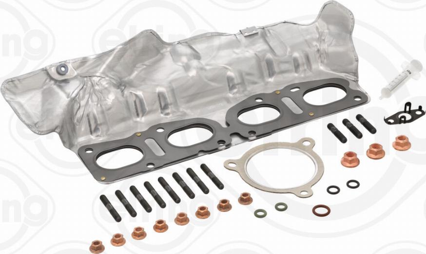 Elring 523.800 - (EN) Turbocharger assembly kit (с прокладками) MERCEDES A (W176), B SPORTS TOURER (W246, W242), CLA autosila-amz.com