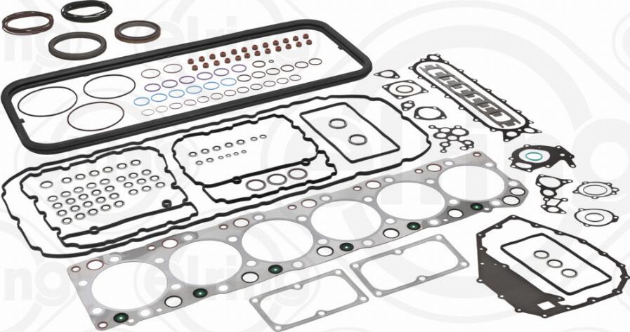 Elring 649.890 - Комплект прокладок, двигатель autosila-amz.com