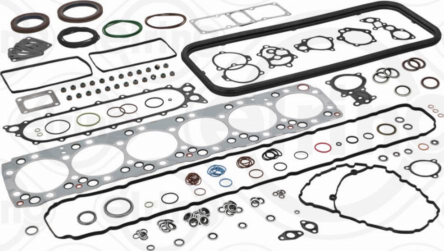 Elring 649.710 - Комплект прокладок, двигатель autosila-amz.com