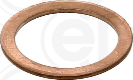 Elring 129.100 - Уплотнительное кольцо, резьбовая пробка маслосливного отверстия autosila-amz.com