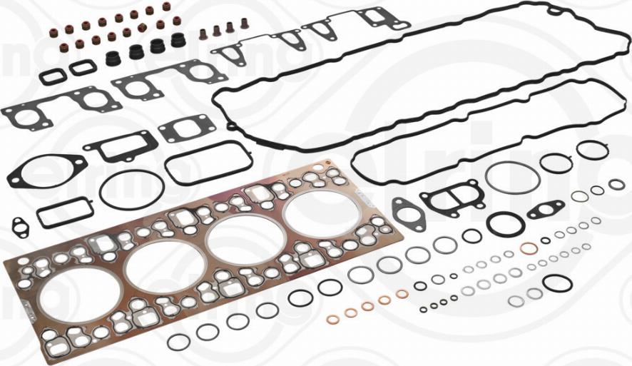 Elring 822.220 - Комплект прокладок, головка цилиндра autosila-amz.com