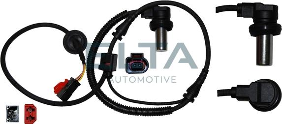Elta Automotive EA0201 - Датчик ABS, частота вращения колеса autosila-amz.com