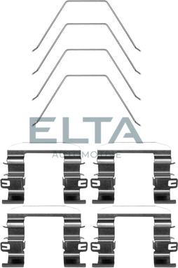 Elta Automotive EA8929 - Комплектующие для колодок дискового тормоза autosila-amz.com