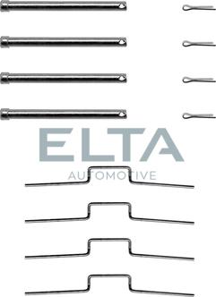 Elta Automotive EA8590 - Комплектующие для колодок дискового тормоза autosila-amz.com