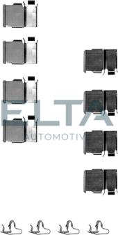 Elta Automotive EA8581 - Комплектующие для колодок дискового тормоза autosila-amz.com