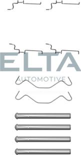 Elta Automotive EA8525 - Комплектующие для колодок дискового тормоза autosila-amz.com