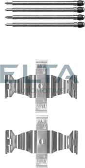 Elta Automotive EA8657 - Комплектующие для колодок дискового тормоза autosila-amz.com