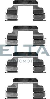 Elta Automotive EA8605 - Комплектующие для колодок дискового тормоза autosila-amz.com