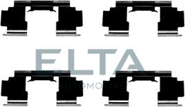 Elta Automotive EA8630 - Комплектующие для колодок дискового тормоза autosila-amz.com