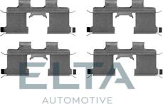 Elta Automotive EA8672 - Комплектующие для колодок дискового тормоза autosila-amz.com