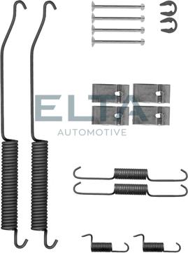 Elta Automotive EA8051 - Комплектующие, барабанный тормозной механизм autosila-amz.com