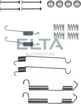 Elta Automotive EA8071 - Комплектующие, барабанный тормозной механизм autosila-amz.com