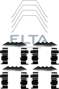Elta Automotive EA8850 - Комплектующие для колодок дискового тормоза autosila-amz.com