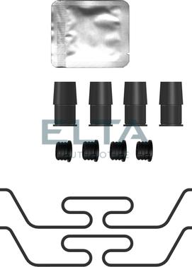 Elta Automotive EA8838 - Комплектующие для колодок дискового тормоза autosila-amz.com