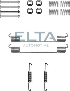 Elta Automotive EA8201 - Комплектующие, барабанный тормозной механизм autosila-amz.com