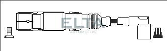 Elta Automotive ET4021 - Комплект проводов зажигания autosila-amz.com