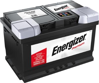 ENERGIZER EM72-LB3 - Стартерная аккумуляторная батарея, АКБ autosila-amz.com