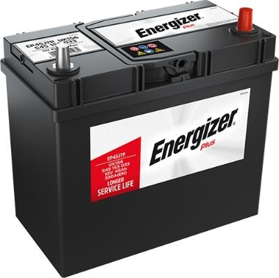 ENERGIZER EP45J-TP - Аккумулятор ENERGIZER Plus 45Ah/330 прав.+ Asia (япон. тонкие клеммы) /238x129x227/ autosila-amz.com