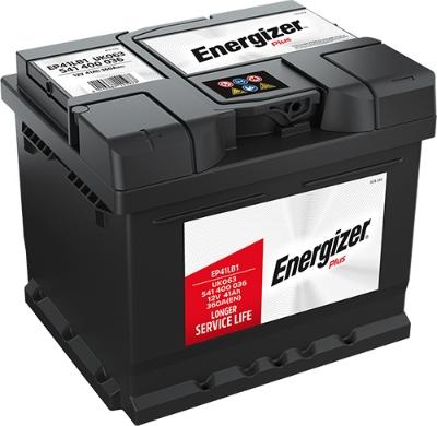 ENERGIZER EP41-LB1 - Стартерная аккумуляторная батарея, АКБ autosila-amz.com