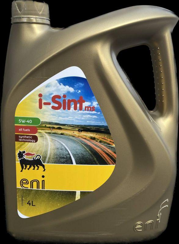 ENI 5W40 I-SINT MS 4L - Масло моторное синтетическое 4л - для легковых автомобилей API SN PLUS, ACEA С3, VW 505.00/505.01, B autosila-amz.com