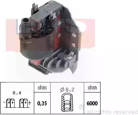 EPS 1.990.302 - Катушка зажигания autosila-amz.com