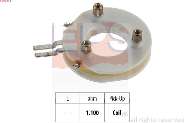 EPS 1.906.153 - Датчик, импульс зажигания autosila-amz.com
