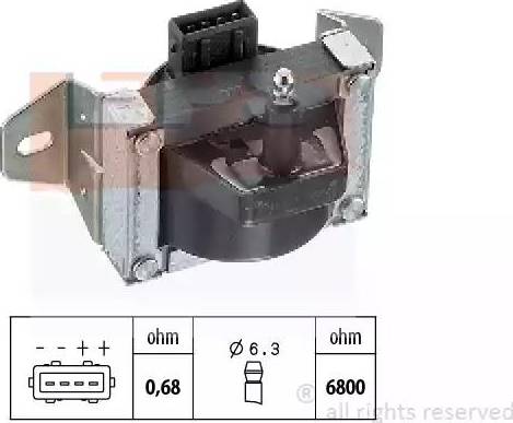 EPS 1.970.156 - Катушка зажигания autosila-amz.com