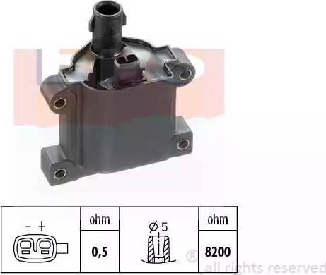 EPS 1.970.323 - Катушка зажигания autosila-amz.com