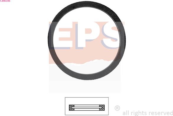 EPS 1.890.595 - Прокладка, термостат autosila-amz.com