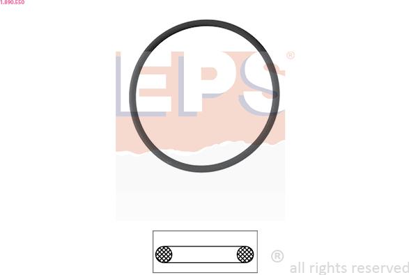 EPS 1.890.550 - Прокладка, термостат autosila-amz.com