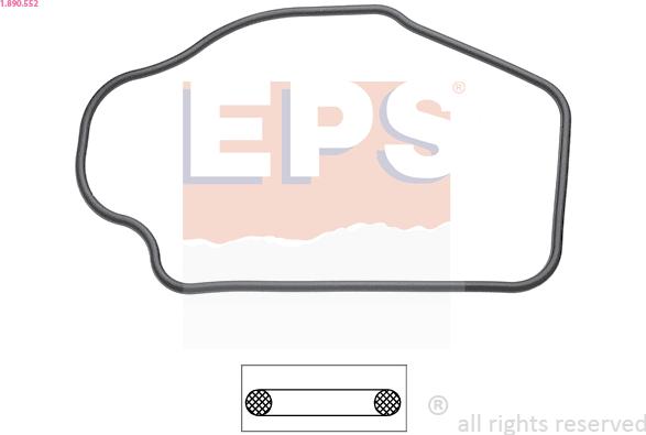EPS 1.890.552 - Прокладка, термостат autosila-amz.com