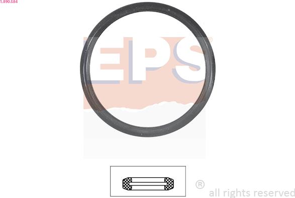 EPS 1.890.584 - Прокладка, термостат autosila-amz.com